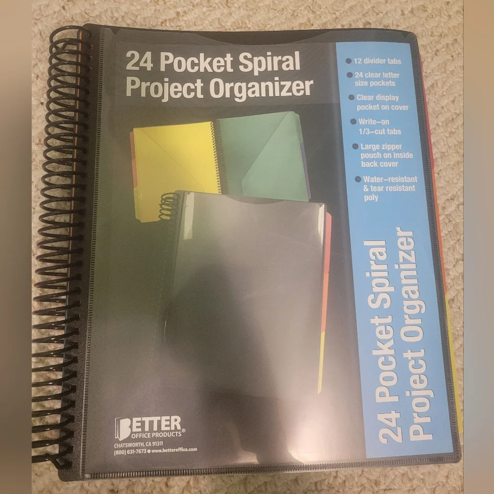 Set of 2 Project Orangizers